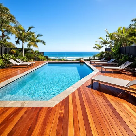 Pool Decks - premium Melbourne deck build
